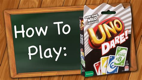 How to play UNO Dare 